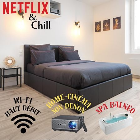 Cinema & Jacuzzi Aux Etoiles - Casabianca Suite Saint-Etienne  Dış mekan fotoğraf